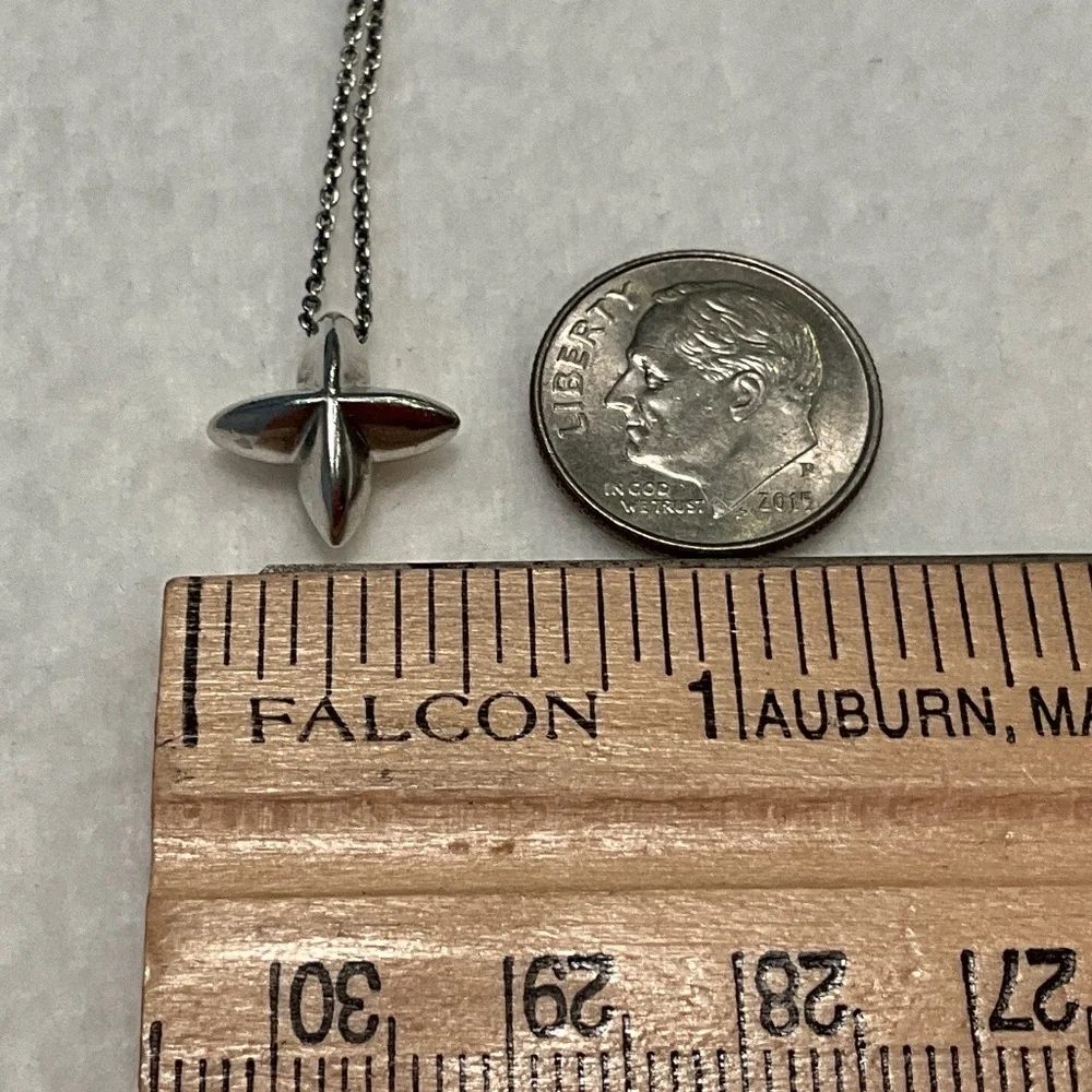 TIFFANY & CO. Vintage Peretti Sirius Star Silver (925) Pendant Necklace